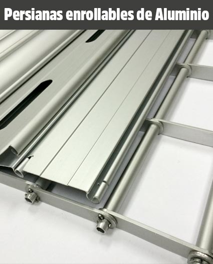 persianas exteriores enrollables de aluminio